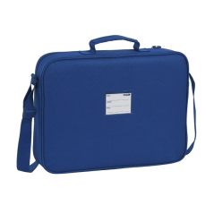 Porte-documents bandoulière Blackfit8 Oxford bleu foncé