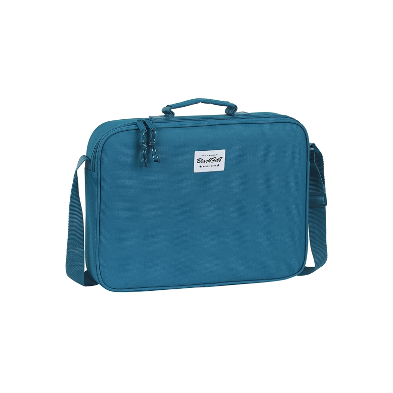 Porte-documents Blackfit8 Egeo bleu avec bandoulière Porte-documents Blackfit8 Egeo bleu avec bandoulière