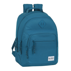 sac à dos bleu compartiments