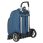 Sac à dos trolley Blackfit8 bleu avec poche avant Sac à dos trolley Blackfit8 bleu avec poche avant