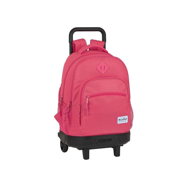 Sac à dos Blackfit8 Fraise avec trolley amovible rose Sac à dos Blackfit8 Fraise avec trolley amovible rose