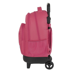 Sac à dos rose trolley amovible