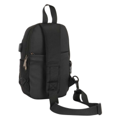 Sac à dos Safta Business Mini noir avec port USB