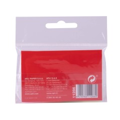 Apli Papier Adhésif Index 50x20mm - 4 Couleurs - 40 Feuilles par Couleur - Facile à Décoller - Organisez Vos Documents