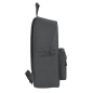 Sac à dos Safta Basic gris dos ergonomique