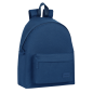 Sac à dos Safta Basic 18L bleu marine avec poche avant Sac à dos Safta Basic 18L bleu marine avec poche avant