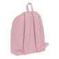Sac à dos Safta Basic 18L rose avec poche avant Sac à dos Safta Basic 18L rose avec poche avant
