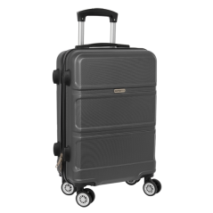 valise cabine trolley gris foncé