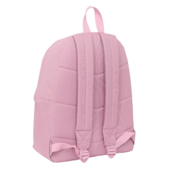 Sac à dos Safta Munich Basics rose avec poche avant