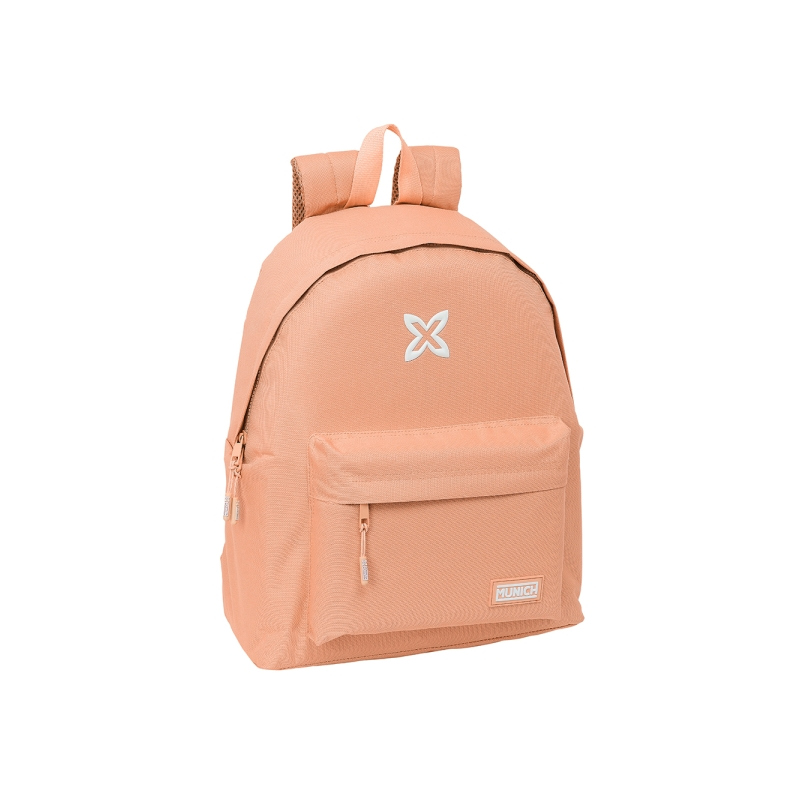 Sac à dos Safta Munich Basics orange avec poche avant Sac à dos Safta Munich Basics orange avec poche avant
