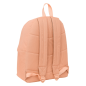 Sac à dos Safta Munich Basics orange avec poche avant Sac à dos Safta Munich Basics orange avec poche avant