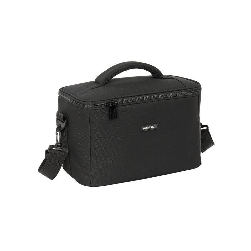 Sac à déjeuner isotherme noir 9,2 L avec bandoulière Sac à déjeuner isotherme noir 9,2 L avec bandoulière
