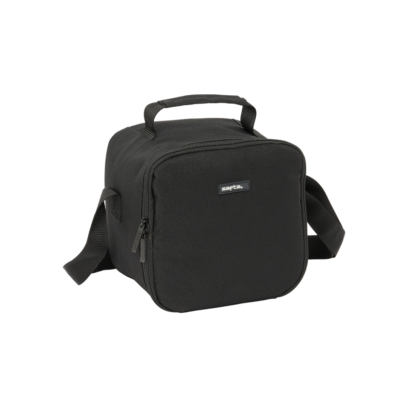 Sac isotherme noir 4,4 L intérieur aluminium Sac isotherme noir 4,4 L intérieur aluminium