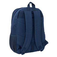 Sac à dos Safta Munich bleu marine compatible valise roulettes