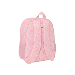 Sac à dos Safta Miffy Flowers rose compatible valise à roulettes