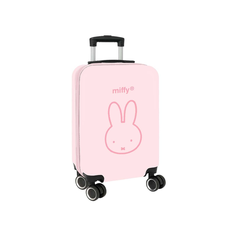 Valise cabine à roulettes Miffy Flowers 51 cm rose Valise cabine à roulettes Miffy Flowers 51 cm rose