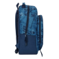 Sac à dos Safta Nouvelle Édition bleu adaptable valise