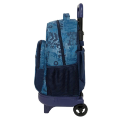 sac à dos trolley bleu
