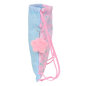 Sac plat Blackfit8 Smile 5L bleu clair