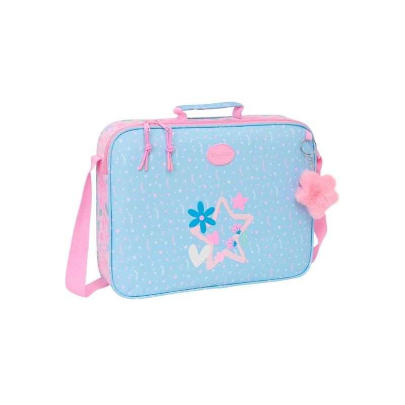 Porte-documents zippé Blackfit8 Smile bleu clair Porte-documents zippé Blackfit8 Smile bleu clair