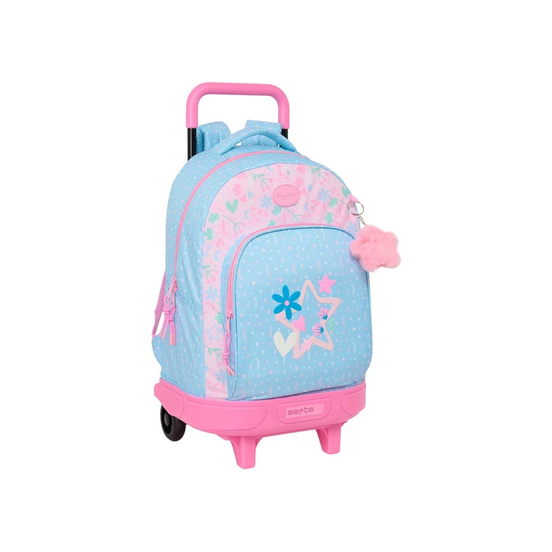 Sac à dos trolley amovible Blackfit8 Smile bleu clair Sac à dos trolley amovible Blackfit8 Smile bleu clair