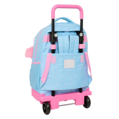 Sac à dos trolley amovible Blackfit8 Smile bleu clair