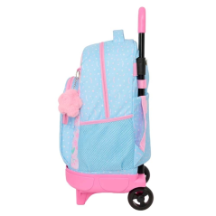 Sac à dos trolley bleu clair