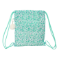 Sac plat Safta Cuore 5L turquoise avec poche zippée Sac plat Safta Cuore 5L turquoise avec poche zippée