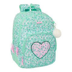 Sac à dos turquoise à deux compartiments