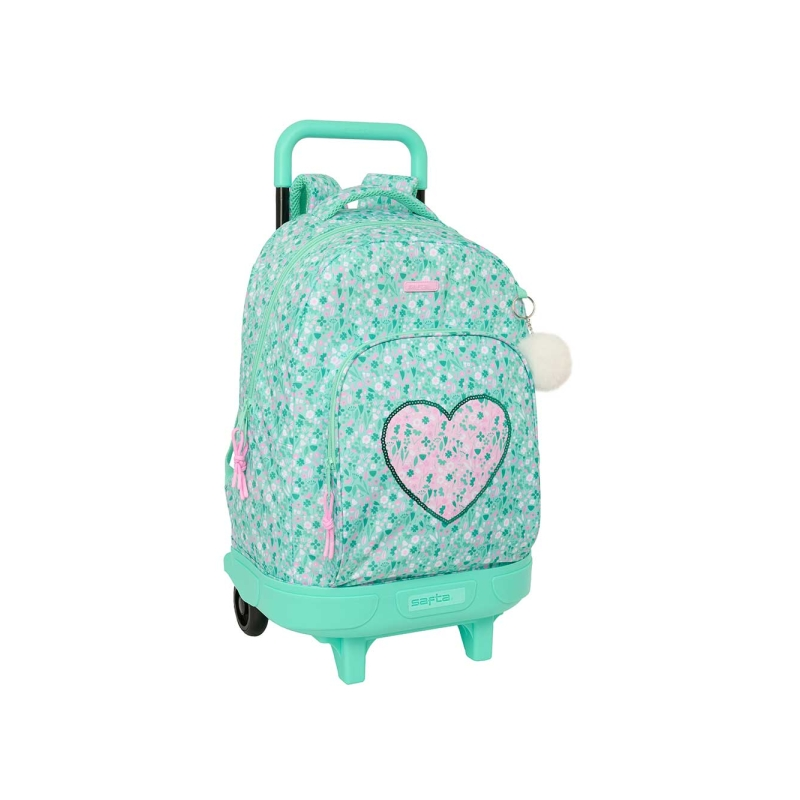 Sac à dos trolley amovible Safta Cuore turquoise Sac à dos trolley amovible Safta Cuore turquoise