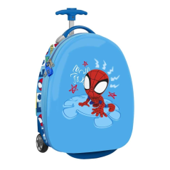 valise enfant bleue 40 cm