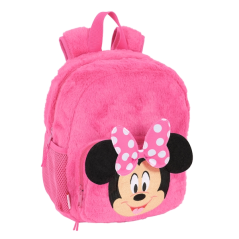 Sac à dos peluche rose