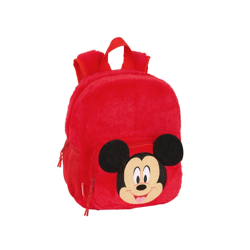 Sac à dos bébé Mickey Mouse peluche rouge Sac à dos bébé Mickey Mouse peluche rouge