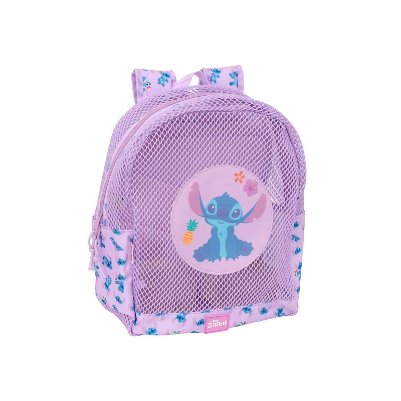 Sac à dos Stitch Safta violet 13 pouces maille résistante Sac à dos Stitch Safta violet 13 pouces maille résistante