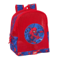 Sac à dos Spider-Man rouge et bleu double fermeture Sac à dos Spider-Man rouge et bleu double fermeture