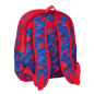 Sac à dos Spider-Man rouge et bleu double fermeture Sac à dos Spider-Man rouge et bleu double fermeture