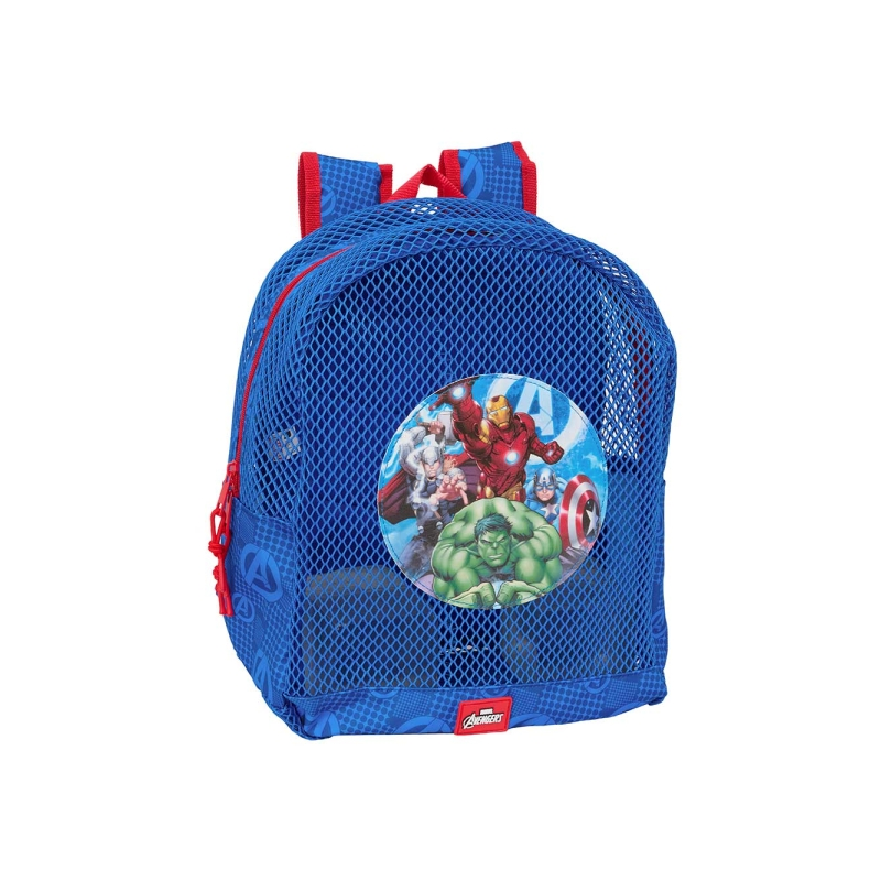 Sac à dos Avengers bleu foncé en maille résistante Sac à dos Avengers bleu foncé en maille résistante