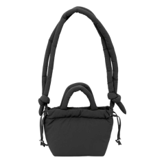 Sac compact Moos Capsule noir à fermeture magnétique