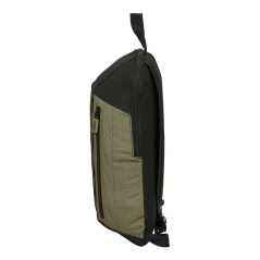 Sac à dos noir vert mini