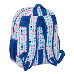 Sac à dos Safta Miffy Bunny 15 L blanc et bleu