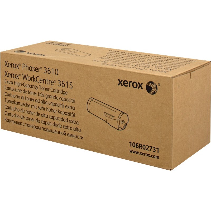 Xerox 106R02731 Toner noir Xerox 106R02731 Toner noir