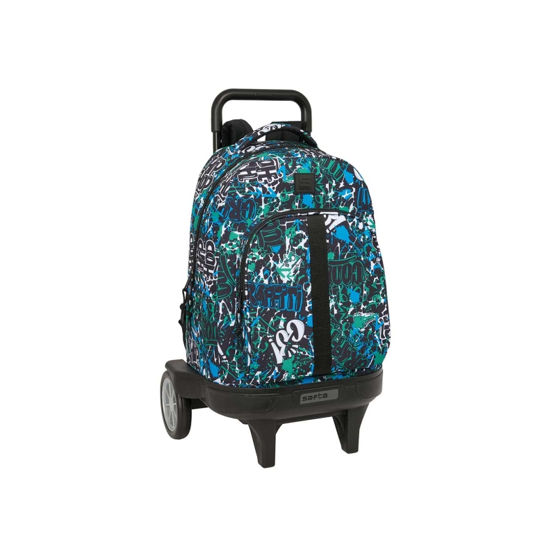Sac à dos trolley Safta Graffiti Go bleu foncé Sac à dos trolley Safta Graffiti Go bleu foncé