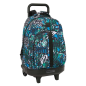 Sac à dos trolley amovible Graffiti Go bleu foncé Sac à dos trolley amovible Graffiti Go bleu foncé