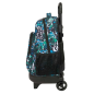 Sac à dos trolley amovible Graffiti Go bleu foncé Sac à dos trolley amovible Graffiti Go bleu foncé