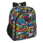 Sac à dos Safta Graffiti Colors multicolore avec poches latérales Sac à dos Safta Graffiti Colors multicolore avec poches latérales