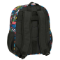 Sac à dos Safta Graffiti Colors multicolore avec poches latérales Sac à dos Safta Graffiti Colors multicolore avec poches latérales