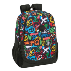 Sac à dos multicolore graffiti