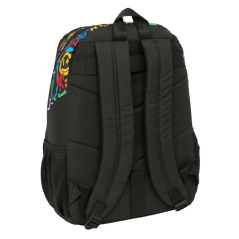 Sac à dos Safta Graffiti Colors multicolore, adaptable aux roulettes