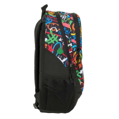 sac à dos multicolore graffiti