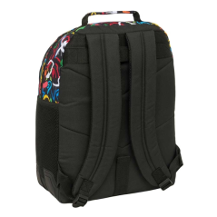 Sac à dos Safta 2 compartiments trolley multicolore